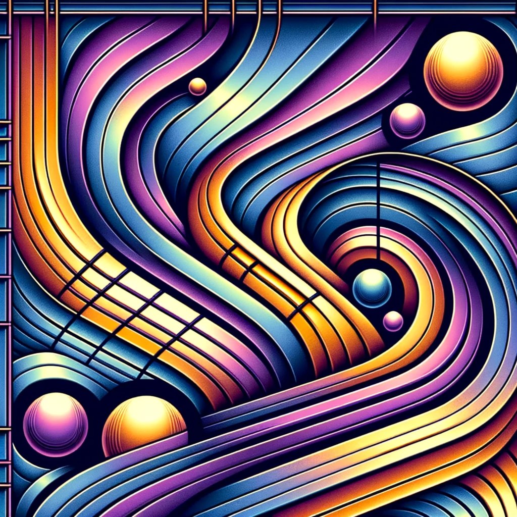 Optimism · flowing lines — Optical study