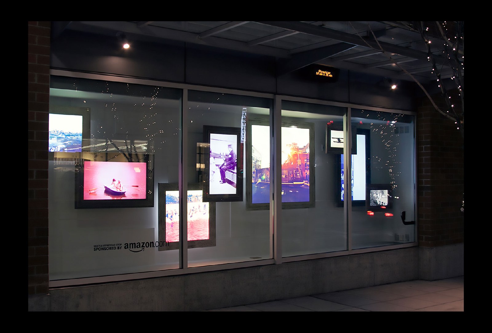 Seattle streetcar display — Portfolio photograph