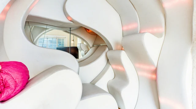 Sculptural interior