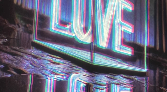 Love · lettering and reflection