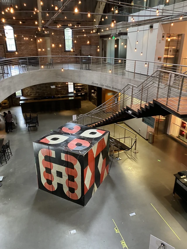 Goose Cube One · from above